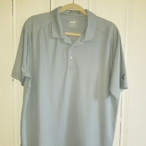 Puma size Large grey used mens shirt
